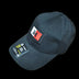 Mens Classic Black BaseBall Cap with Embroidered Logo