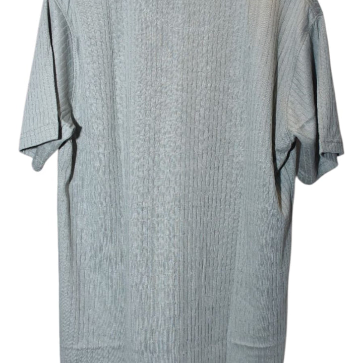 Tommy Hilfiger Mens Classic Fit Testured poloshirt-Sage green