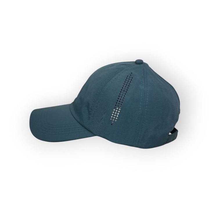 Unisex Adustable teal sports cap with Embroidered Logo