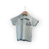 Boys Light Blue Gtraphic Polo T-shirt