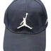 Mens Navy Blue Jump Man Embroidered BaseBall Cap