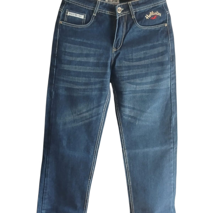 Hollister Boys Distressed Look Denim Jeans