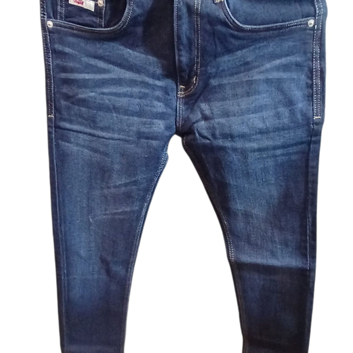 Den W Mens slim Fit Stretchable Denim Jeans Dark Wash