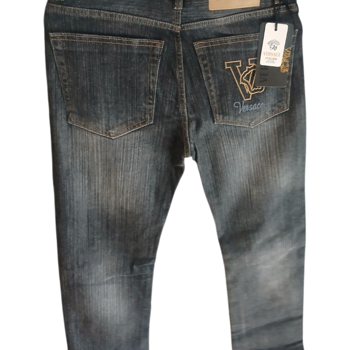 Mens Faded Slim Fit Denim Jeans
