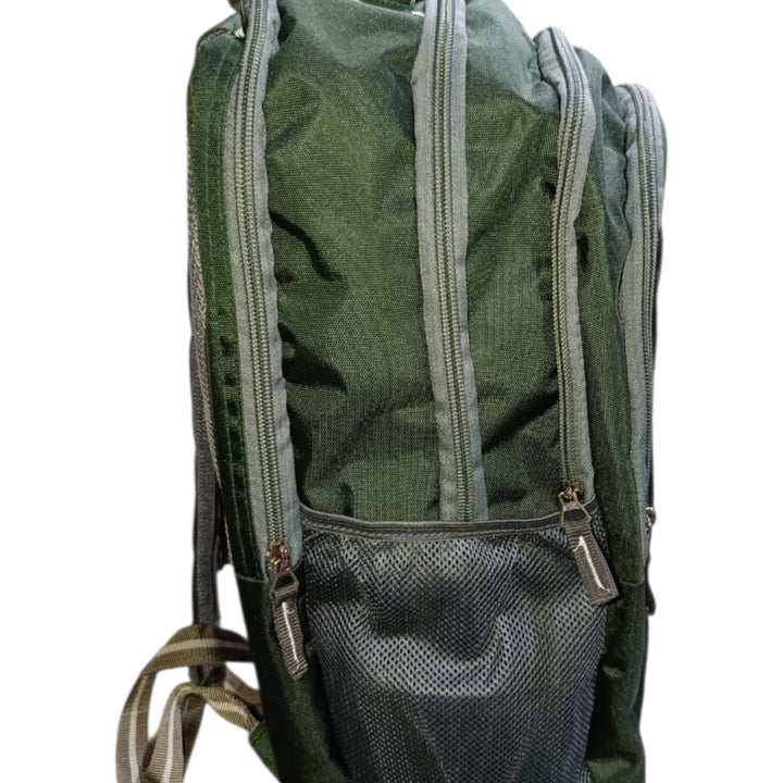 Adee Classic Multipurpose School & Laptop BackPack-DarkGreen