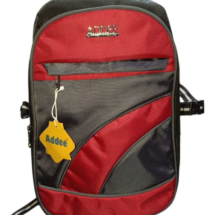 Addee Stylish Red & Black School /College BackPack