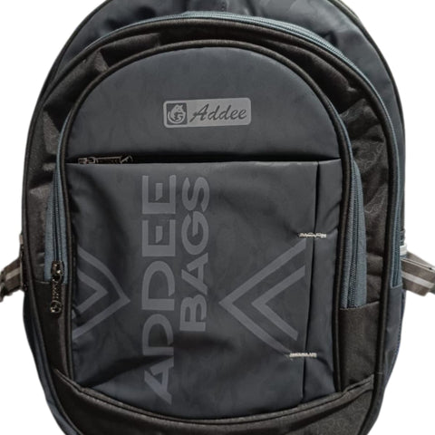 Addee premium Multi Compartment school& travel BackPack-DarkGrey