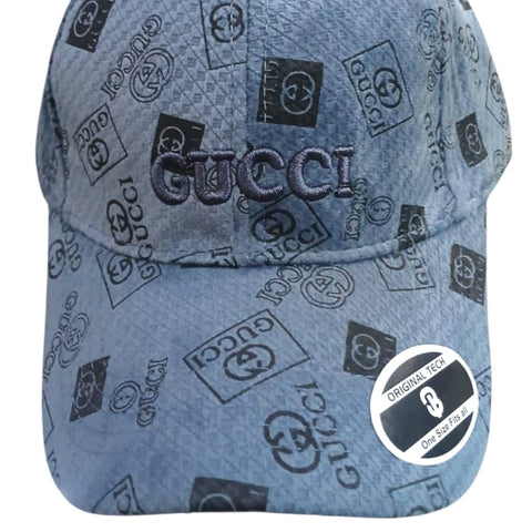 Denim Print Gucci style BaseballCap-Unisex Adjustable Fit