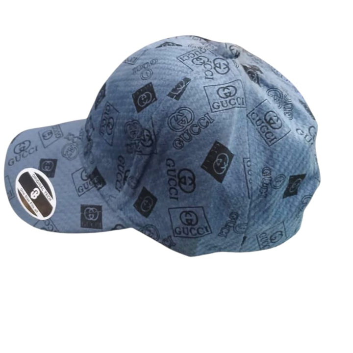 Denim Print Gucci style BaseballCap-Unisex Adjustable Fit