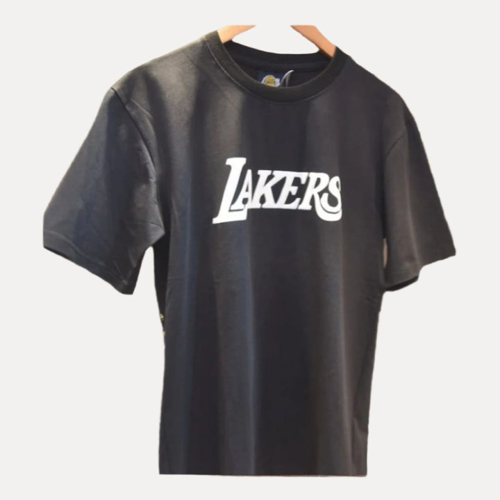 Mens black LA Lakers Logo t-shirt