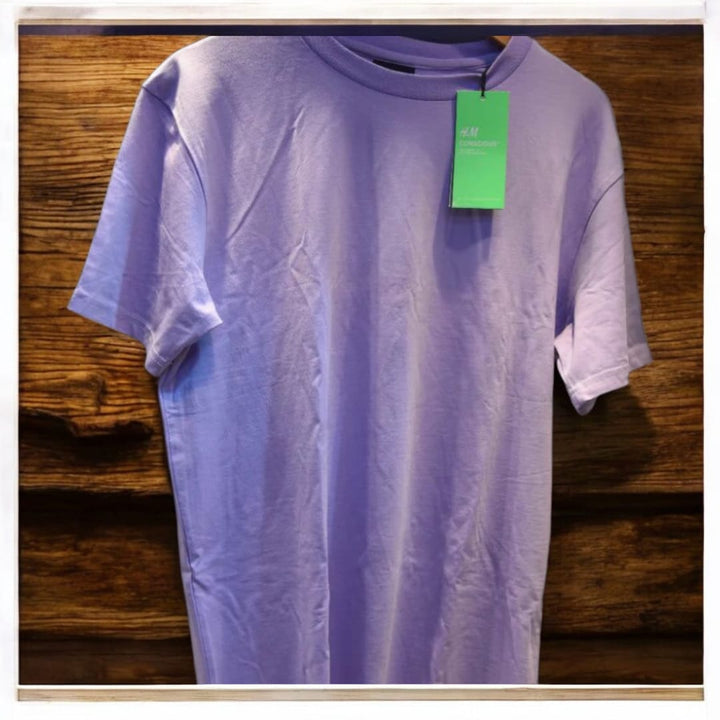 H&M conscious lavender crew neck t-shirt -unisex