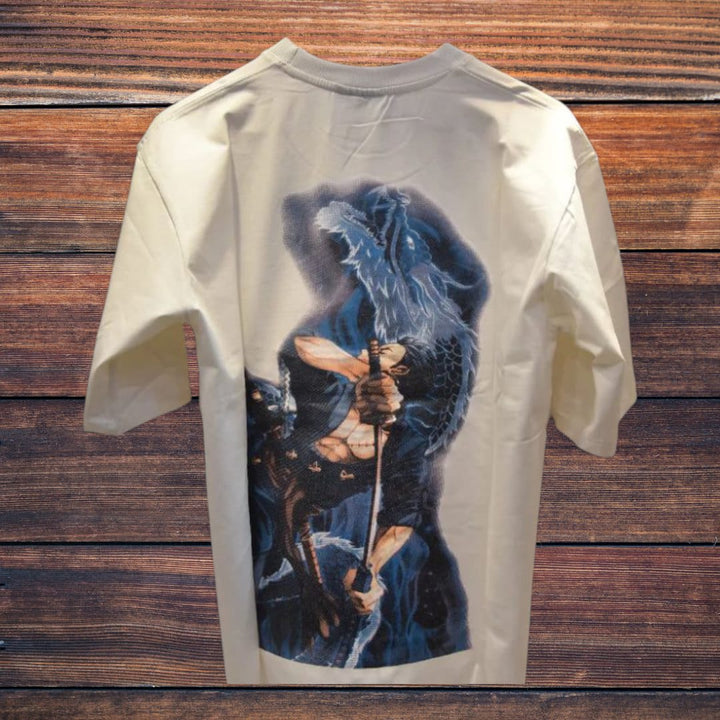 Akatsuki cloud graphic T-shirt- unisex Anime-inspired Tee