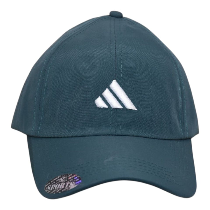 Unisex Adustable teal sports cap with Embroidered Logo