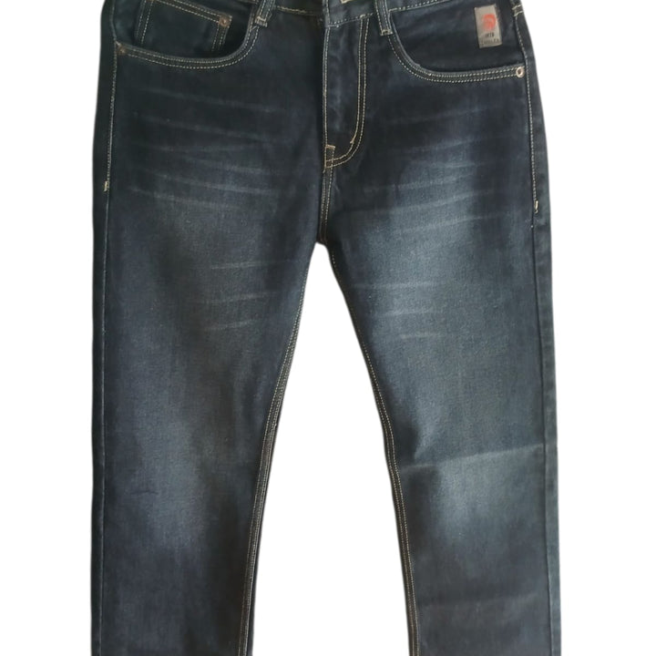 Boys Dark Wash Slim Fit Denim Jeans