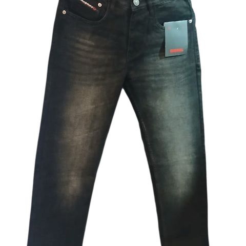 Diesel Boys Black washed Slim Fit Denim Jeans