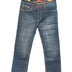 Mens Classic Straight Fit Mid Wash DenimJeans