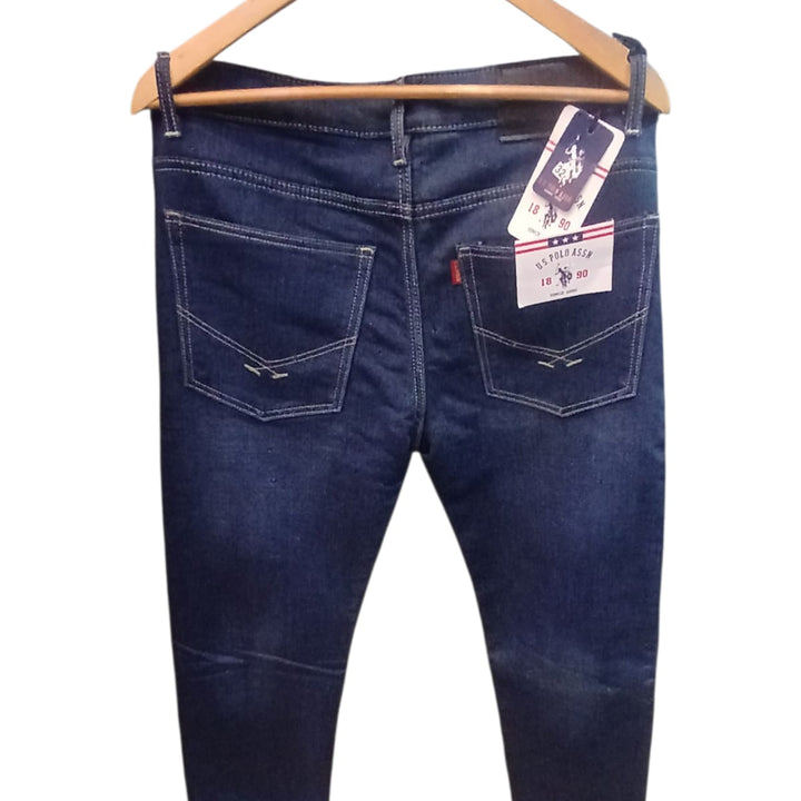 Us Polo Assn Boys Dark Wash Slim Fit Denim Jeans