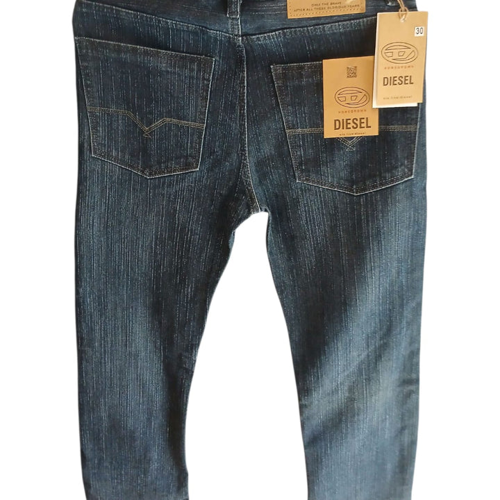 Dark Wash Mid -Rise Slim Fit Cropped Denim Jeans