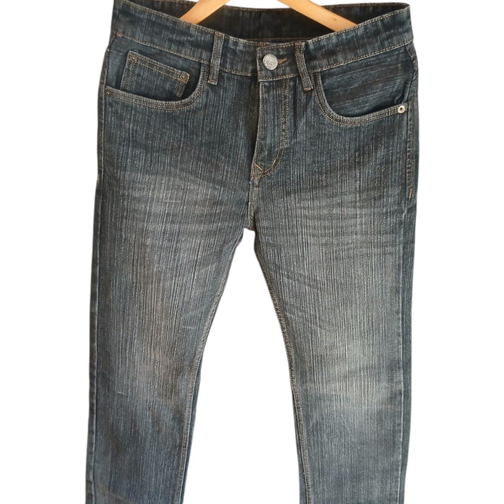 Mens Faded Slim Fit Denim Jeans