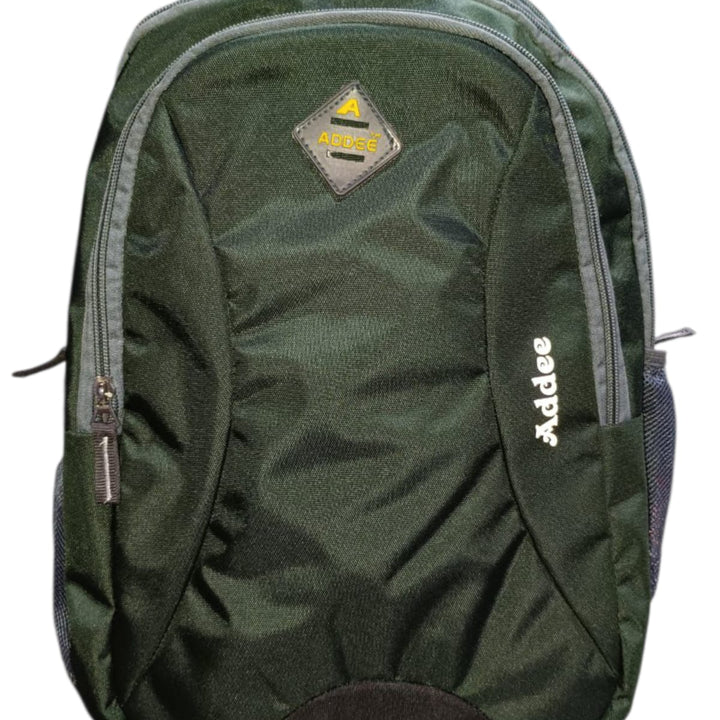 Adee Classic Multipurpose School & Laptop BackPack-DarkGreen