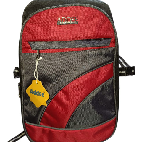 Addee Stylish Red & Black School /College BackPack