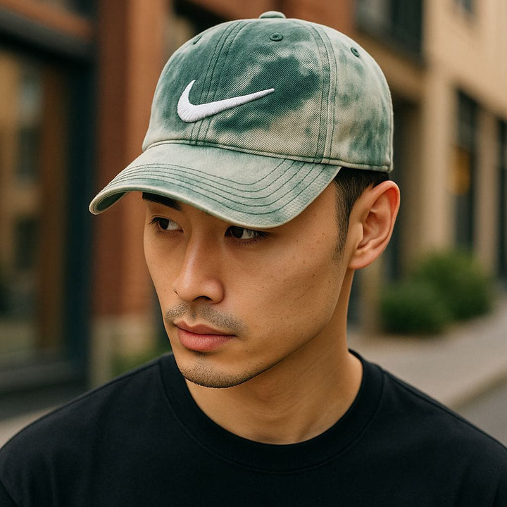 Nike Tie-Dye Heritage Adjustable BaseBall Cap-Green