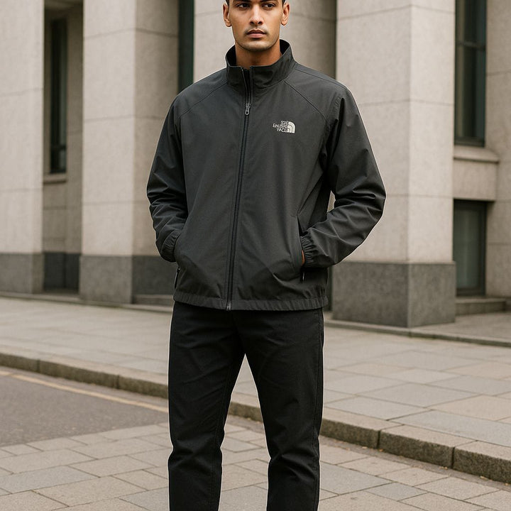 The North Face Mens Apex Bionic 2 Softshell wind cheater -grey