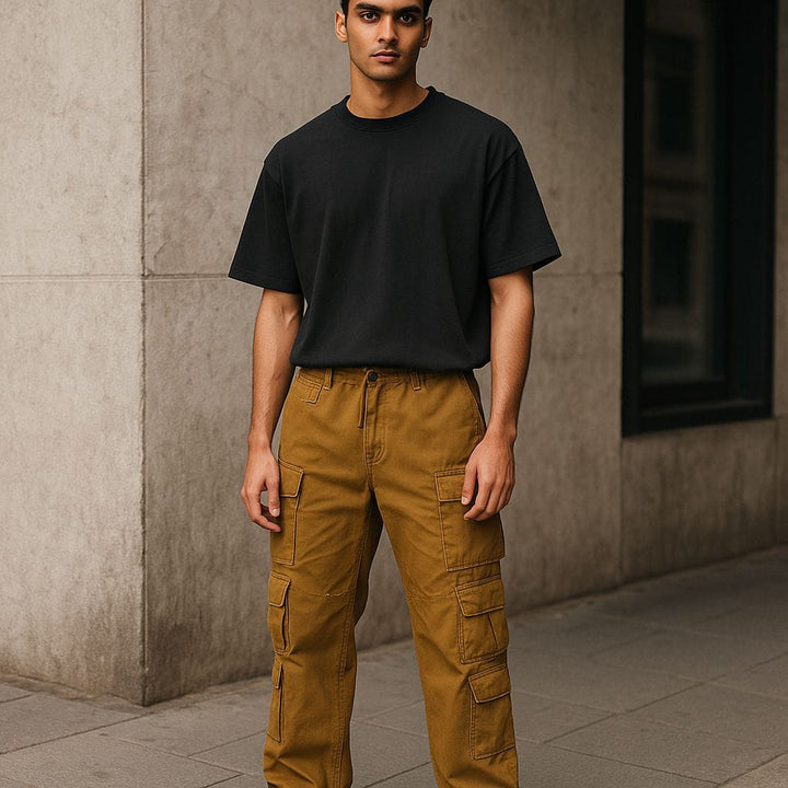 Elite Edge Prestige Cargo – Gold Mustard